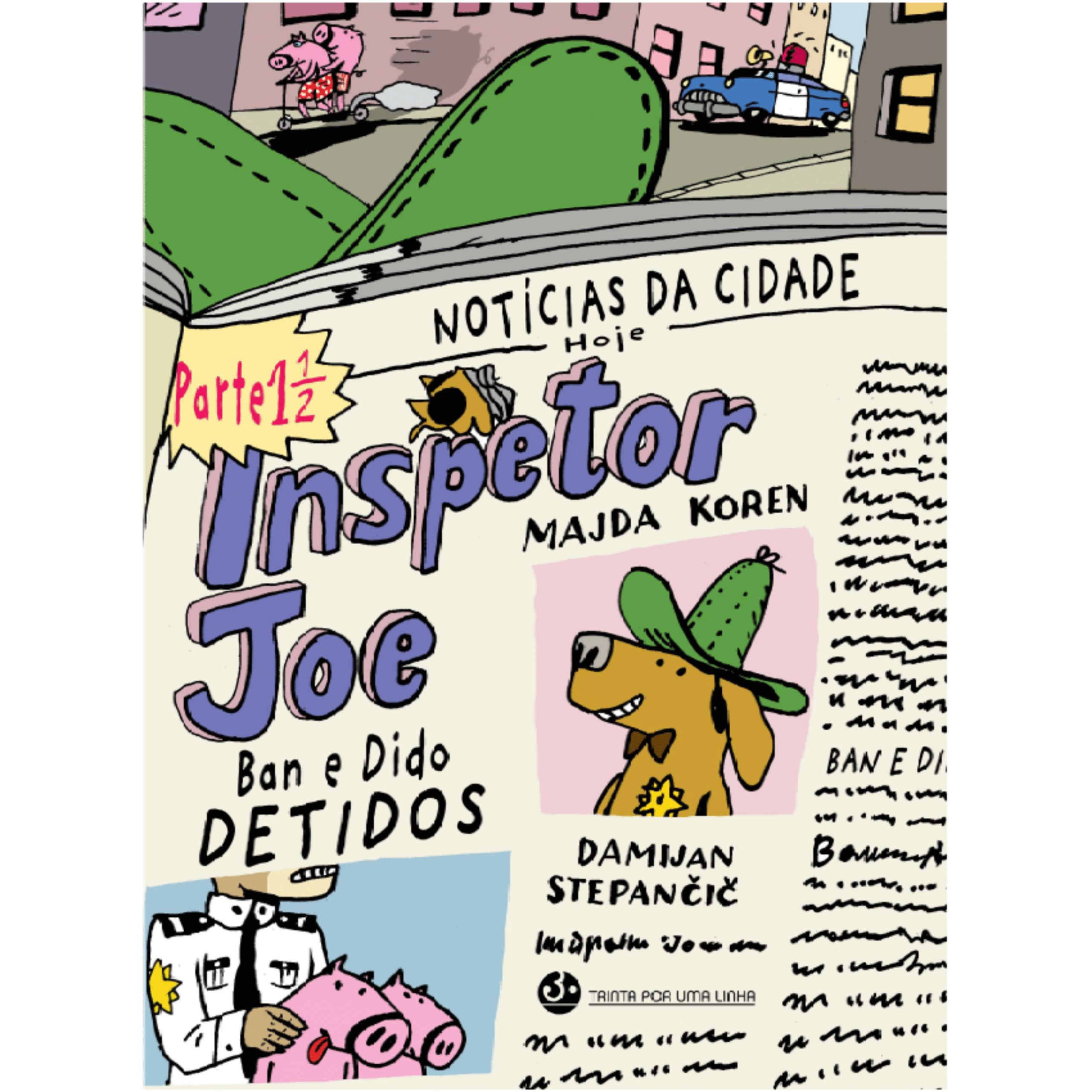Capa do Livro Inspetor Joe
