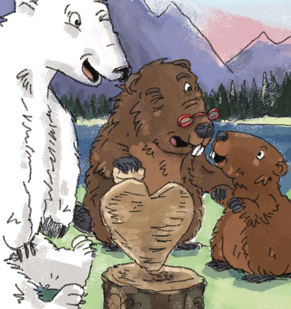 O Castor e o Urso branco / Le Castor et l‘Ours Blanc - Image 6
