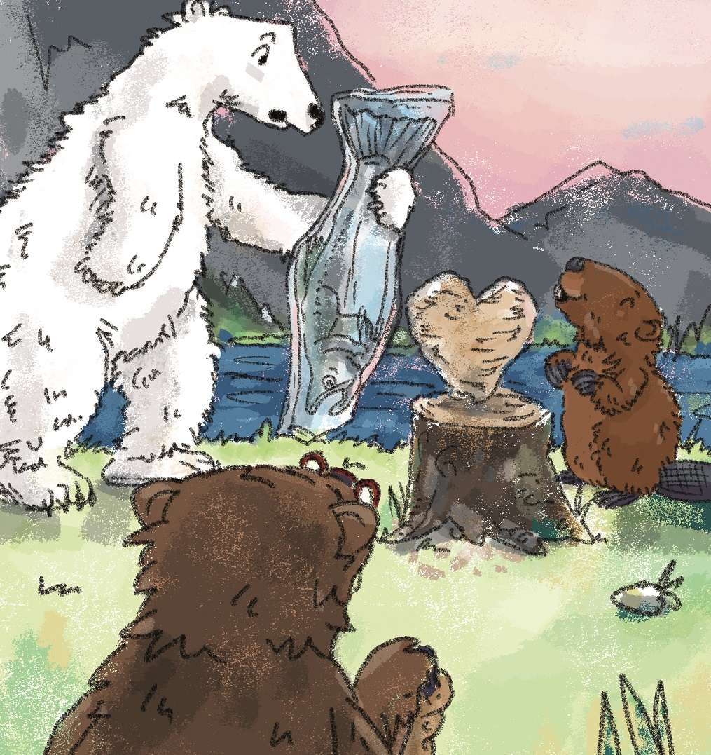 O Castor e o Urso branco / Le Castor et l‘Ours Blanc - Image 5