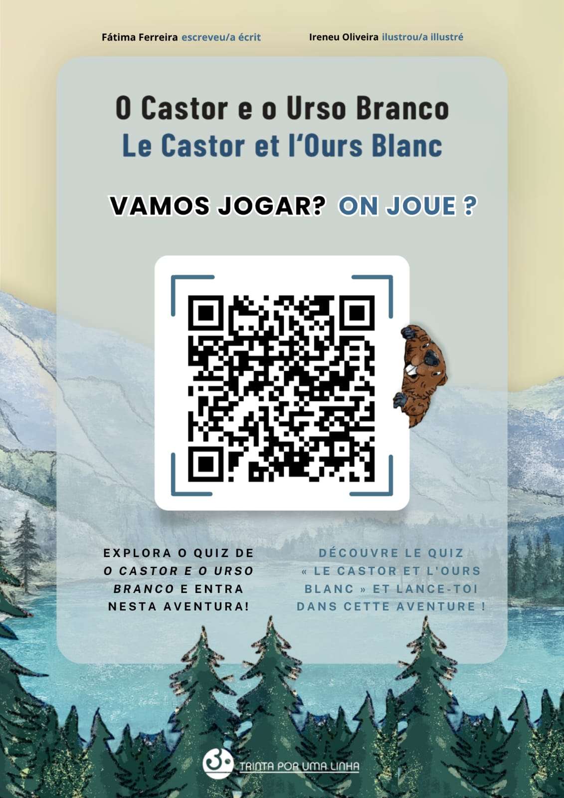O Castor e o Urso branco / Le Castor et l‘Ours Blanc - Image 7